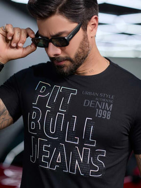 CAMISETA MASCULINA GOLA O SUPER ESTILOSA PIT BULL