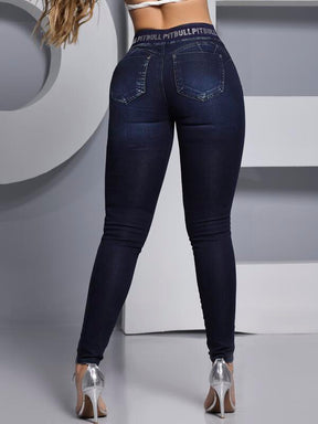 CALÇA FEMININA SKINNY EMPINA BUMBUM COM CINTURA ALTA EXCLUSIVA