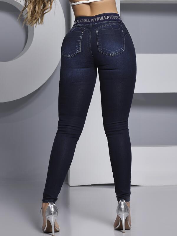 CALÇA FEMININA SKINNY EMPINA BUMBUM COM CINTURA ALTA EXCLUSIVA