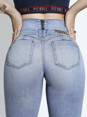 CALÇA FEMININA CINTURA PERFEITA COM ZÍPER NO CÓS PODEROSA MODELADORA ELEGANTE