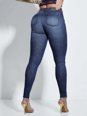 CALÇA FEMININA HOT PANTS PIT BULL JEANS QUE MODELAM AS CURVAS