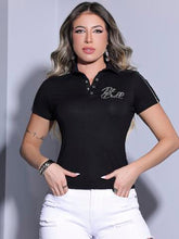 POLO FEMININA PIT BULL JEANS TENDÊNCIA COM SOFISTICAÇÃO E CONFORTO