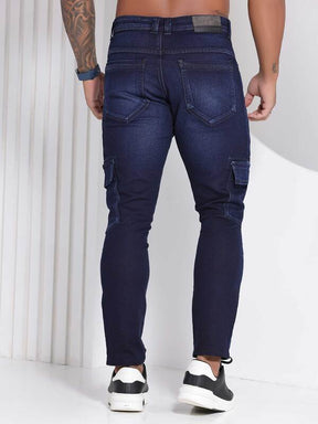 CALÇA MASCULINA CARGO PIT BULL JEANS SLIM FIT ESTILOSO E MODERNO