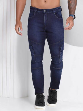 CALÇA MASCULINA CARGO PIT BULL JEANS SLIM FIT ESTILOSO E MODERNO