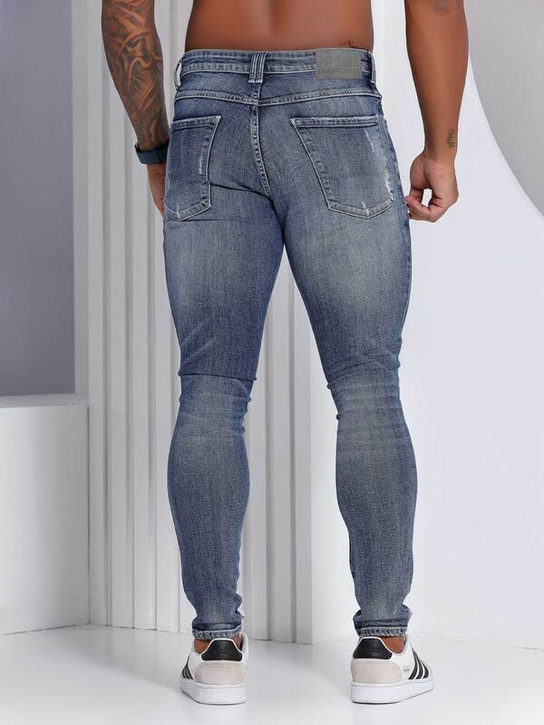 CALÇA MASCULINA PIT BULL JEANS COM LAVAGEM MODERNA E ESTILO URBANO