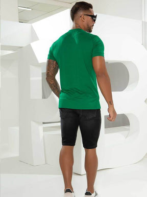 CAMISETA GOLA O MASCULINA