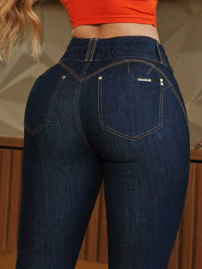 CALÇA JEANS SKINNY MODELAGEM PERFEITA