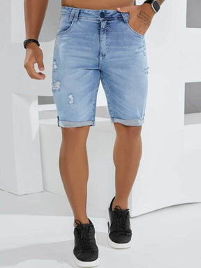 BERMUDA JEANS MASCULINA